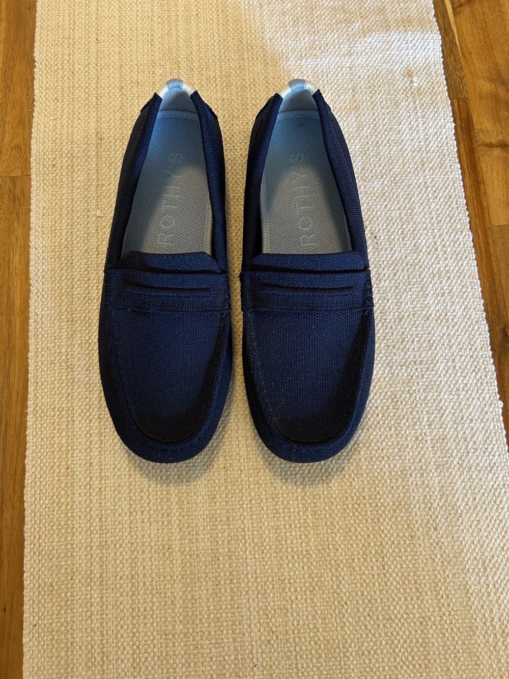 Rothy's The Daily Driver Navy Slip-On Loafers - Picture 4 of 5